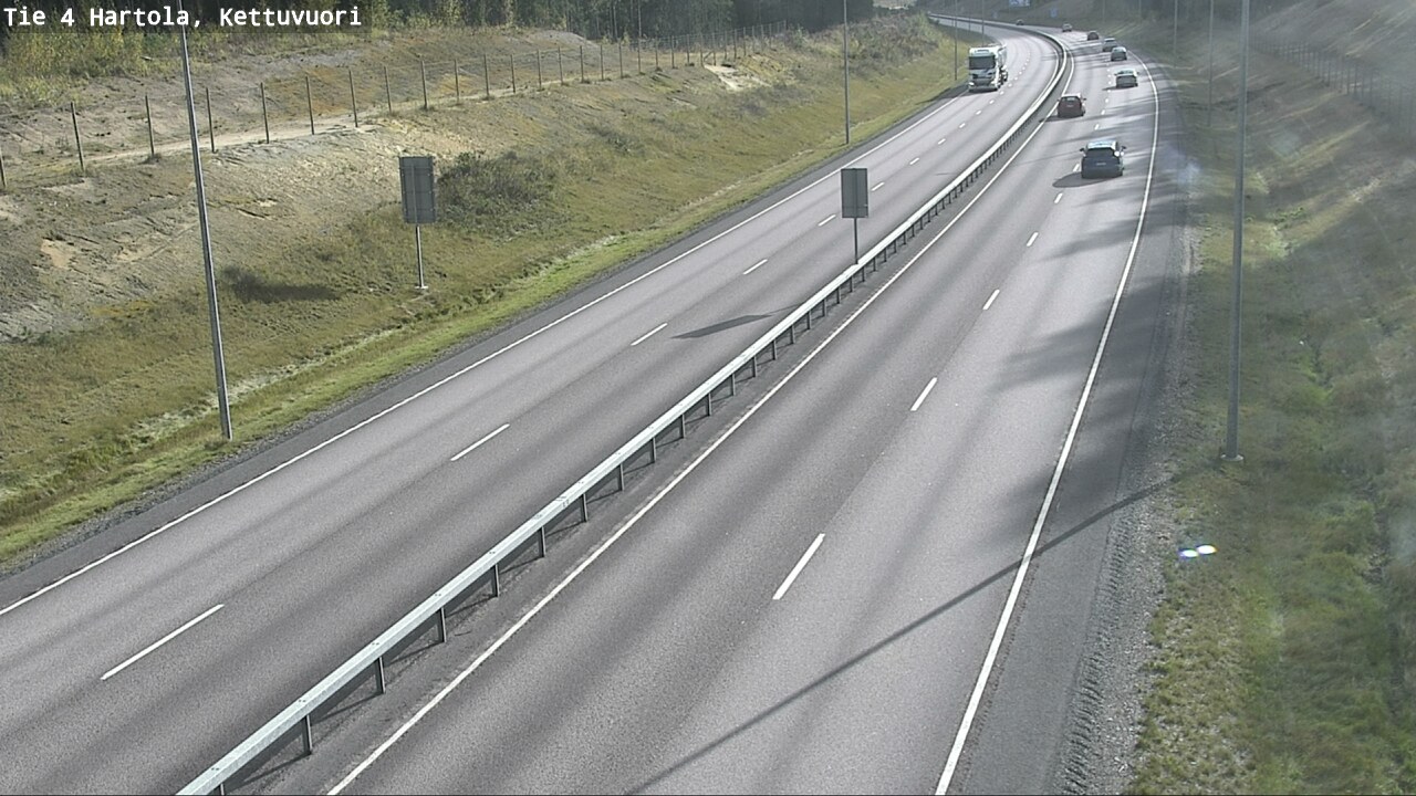 Weather Camera Image Road 4 Hartola, Kettuvuori, Hartola, Päijät-Häme