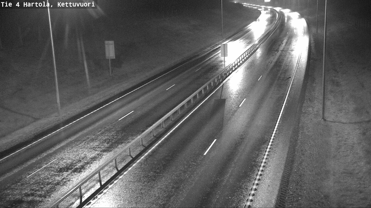 Weather Camera Image Väg 4 Hartola, Kettuvuori, Hartola, Päijät-Häme