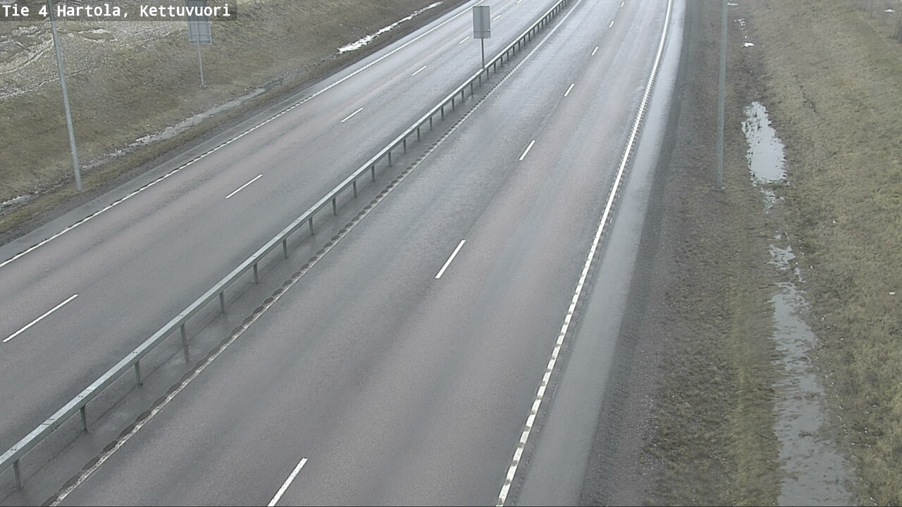 Weather Camera Image Väg 4 Hartola, Kettuvuori, Hartola, Päijät-Häme
