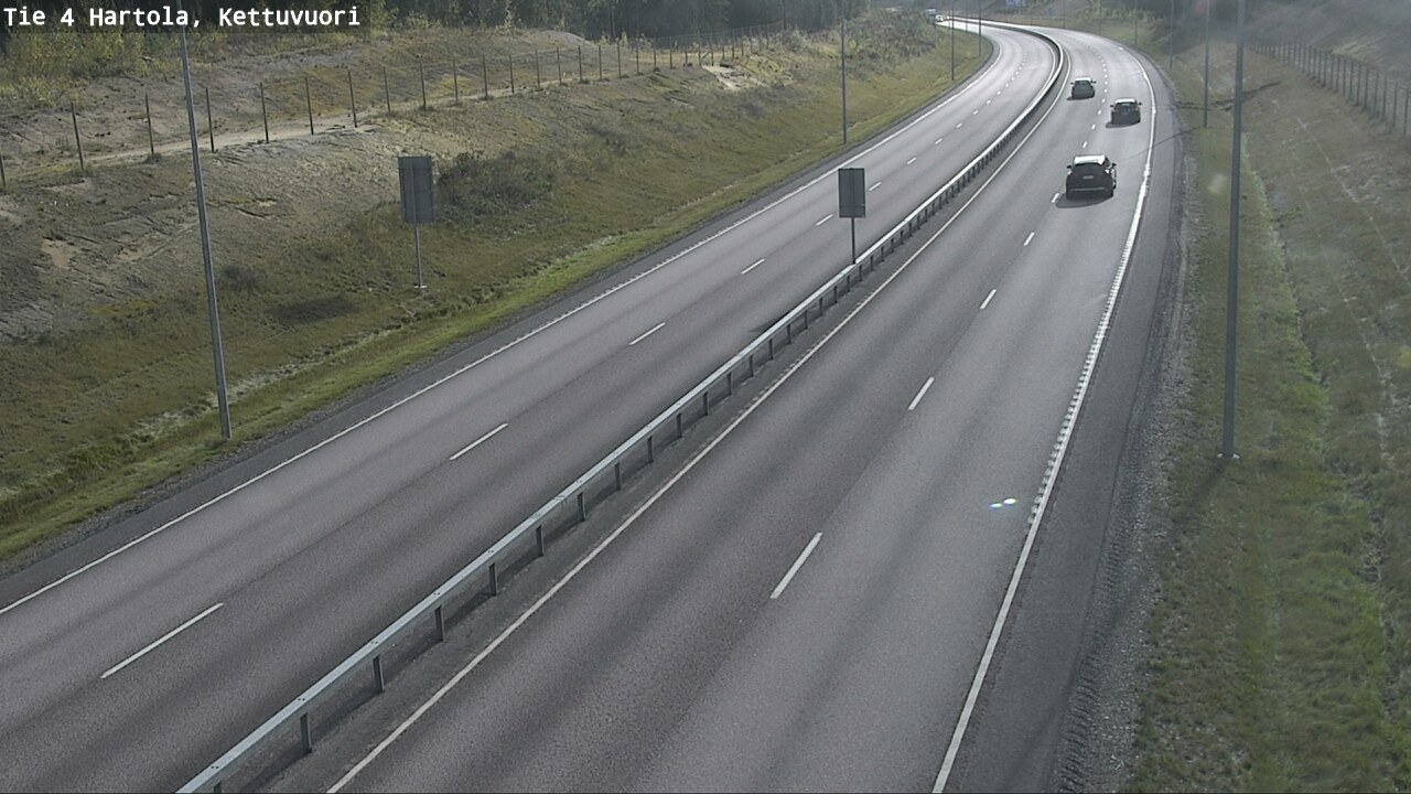 Weather Camera Image Road 4 Hartola, Kettuvuori, Hartola, Päijät-Häme