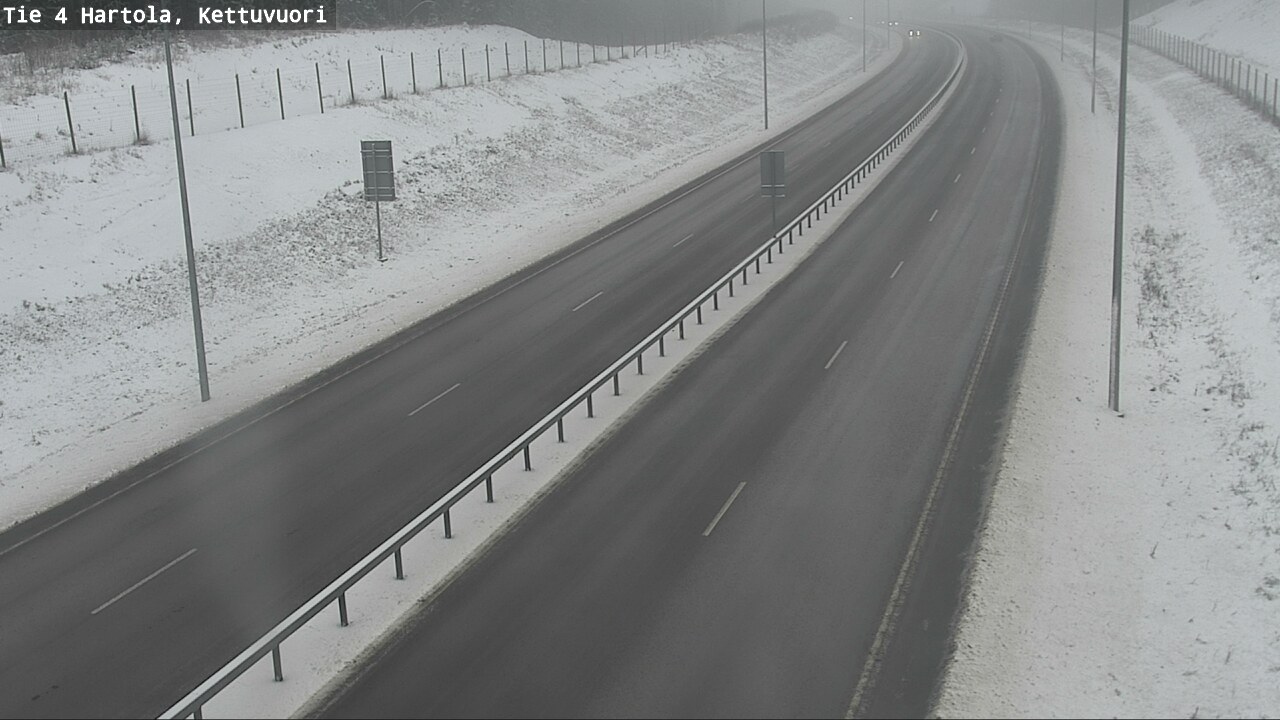 Weather Camera Image Väg 4 Hartola, Kettuvuori, Hartola, Päijät-Häme