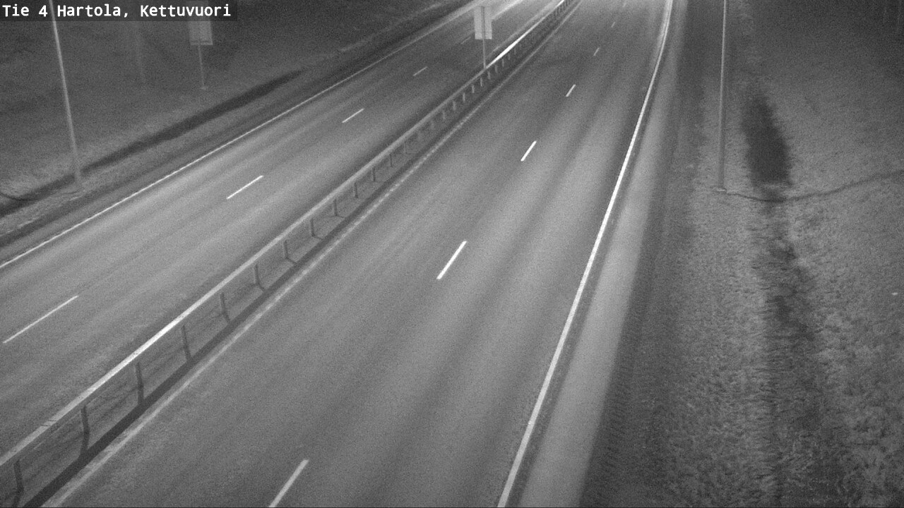 Weather Camera Image Väg 4 Hartola, Kettuvuori, Hartola, Päijät-Häme