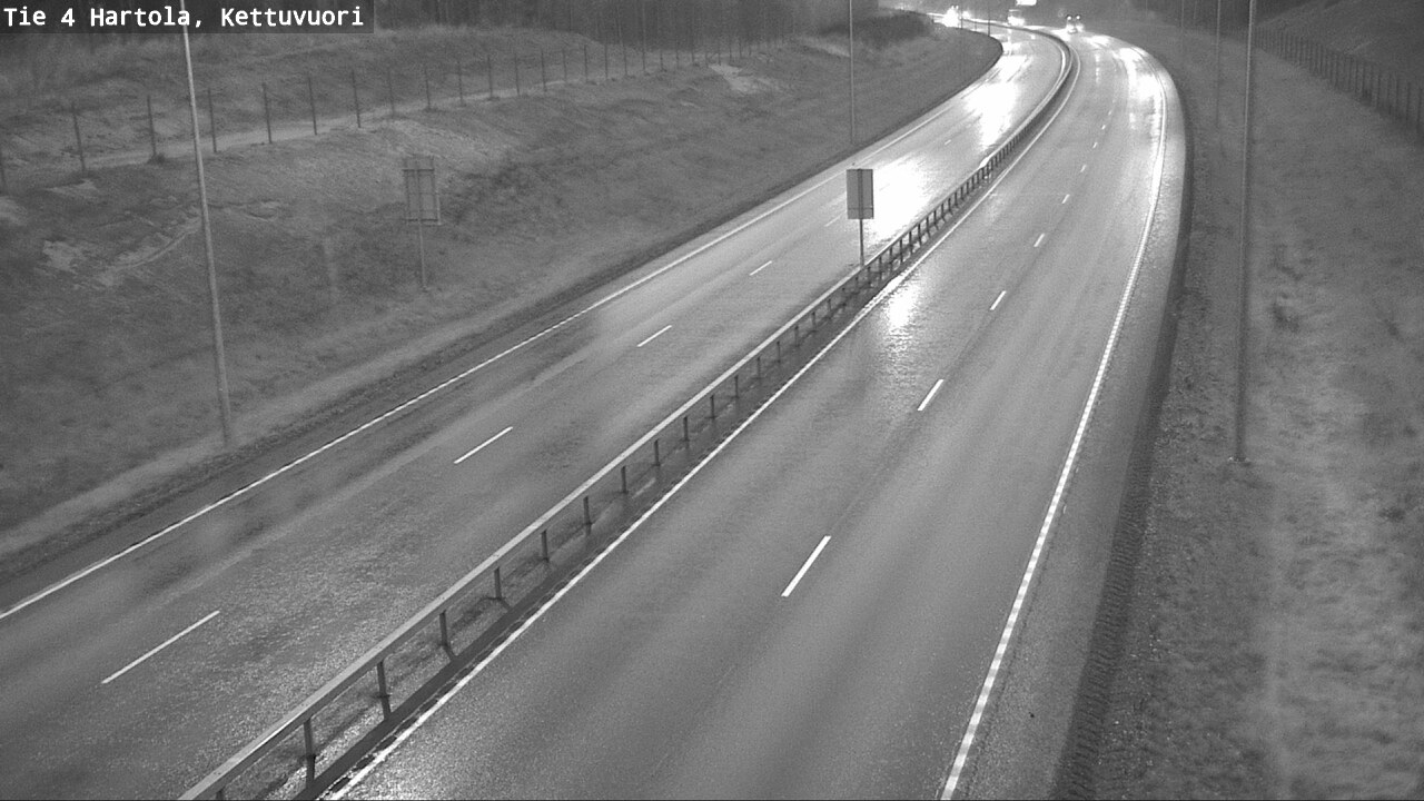 Weather Camera Image Väg 4 Hartola, Kettuvuori, Hartola, Päijät-Häme