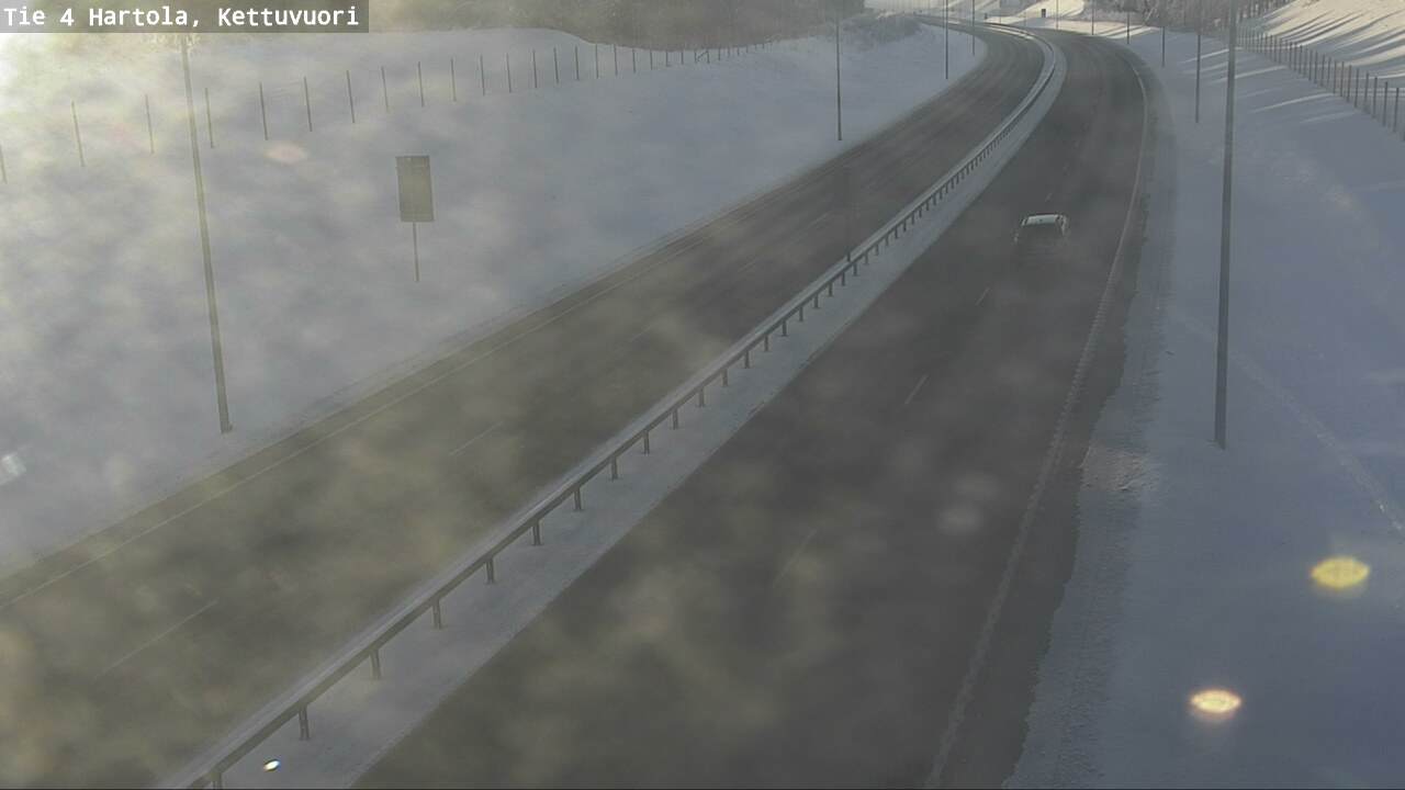 Weather Camera Image Road 4 Hartola, Kettuvuori, Hartola, Päijät-Häme