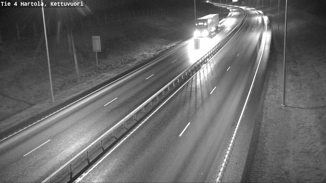 Weather Camera Image Väg 4 Hartola, Kettuvuori, Hartola, Päijät-Häme