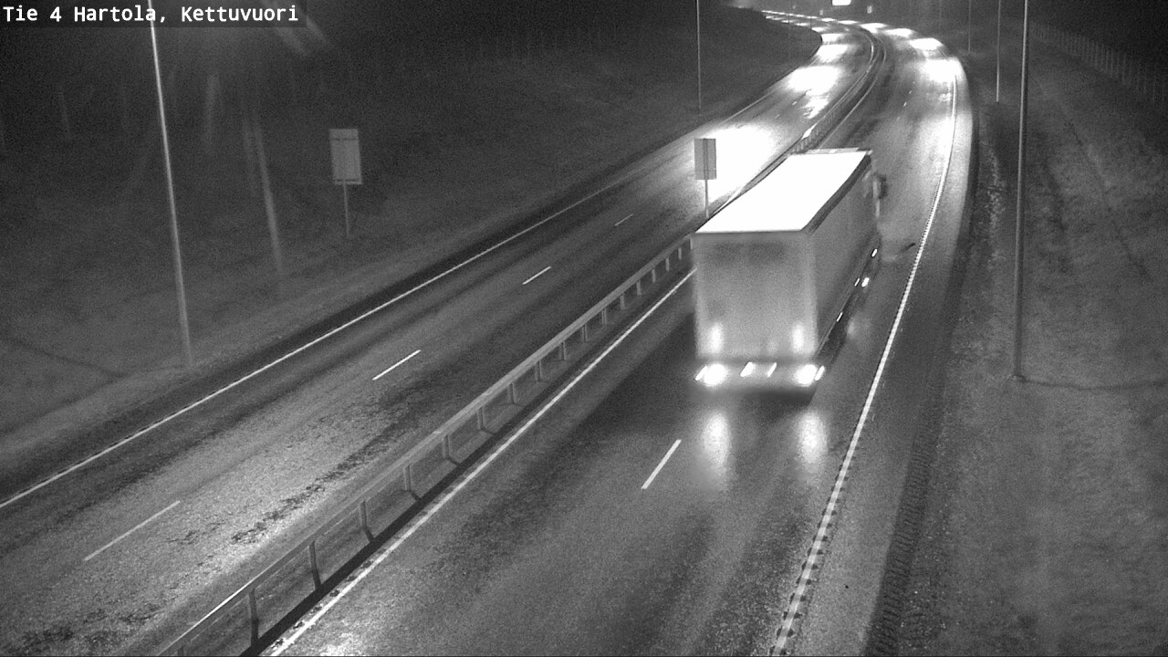 Weather Camera Image Väg 4 Hartola, Kettuvuori, Hartola, Päijät-Häme