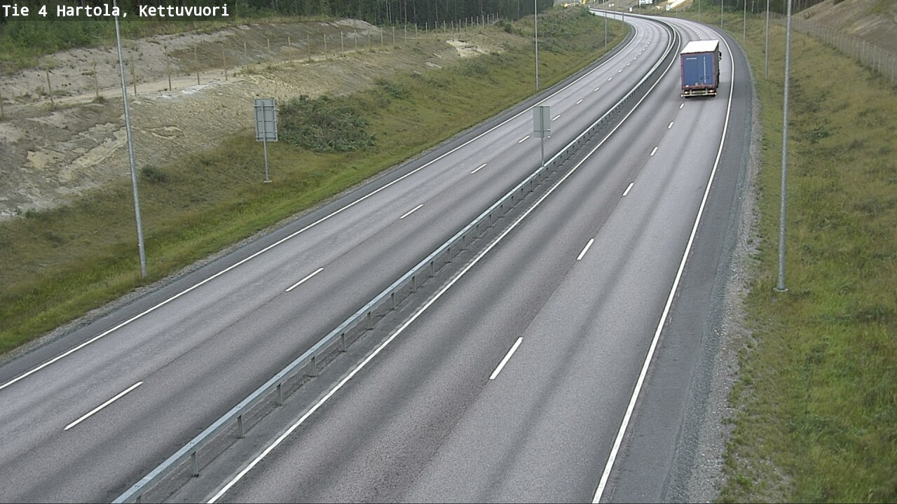Weather Camera Image Road 4 Hartola, Kettuvuori, Hartola, Päijät-Häme