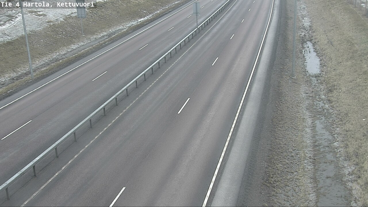 Weather Camera Image Väg 4 Hartola, Kettuvuori, Hartola, Päijät-Häme