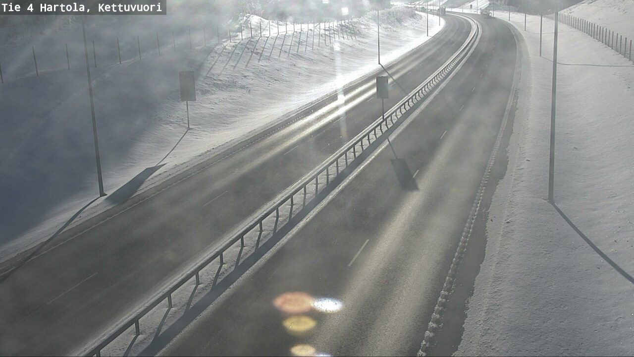 Weather Camera Image Road 4 Hartola, Kettuvuori, Hartola, Päijät-Häme