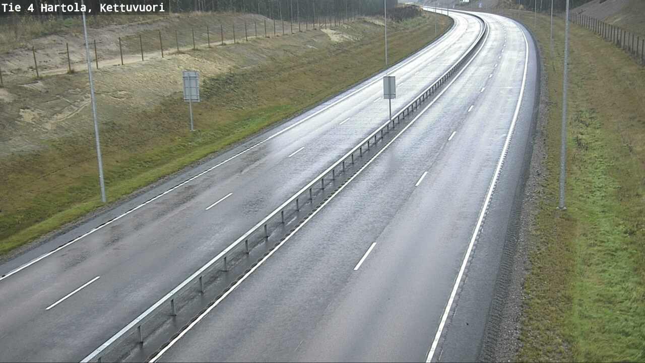 Weather Camera Image Väg 4 Hartola, Kettuvuori, Hartola, Päijät-Häme