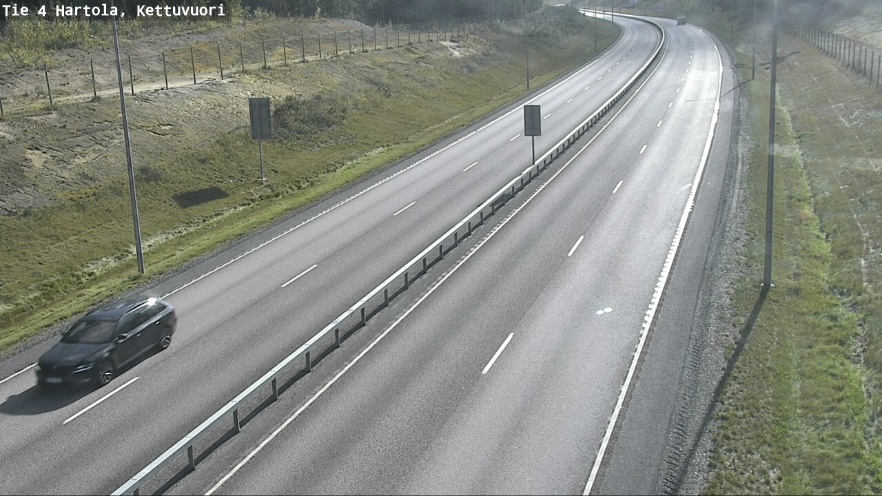 Weather Camera Image Road 4 Hartola, Kettuvuori, Hartola, Päijät-Häme