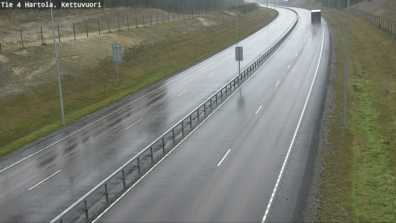 Weather Camera Image Väg 4 Hartola, Kettuvuori, Hartola, Päijät-Häme