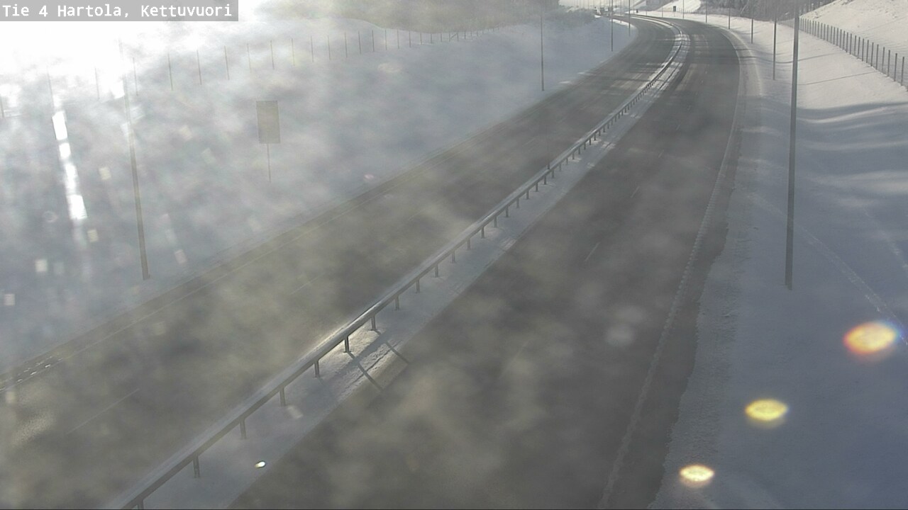 Weather Camera Image Road 4 Hartola, Kettuvuori, Hartola, Päijät-Häme