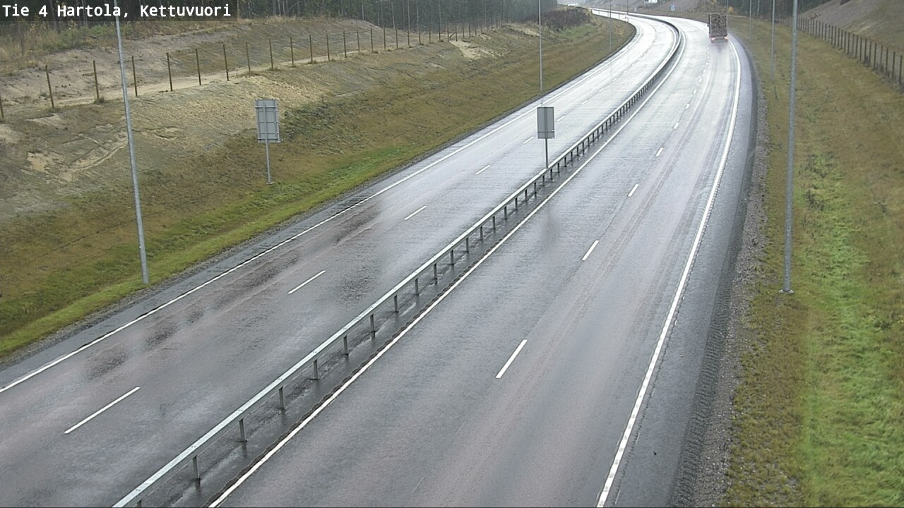 Weather Camera Image Väg 4 Hartola, Kettuvuori, Hartola, Päijät-Häme