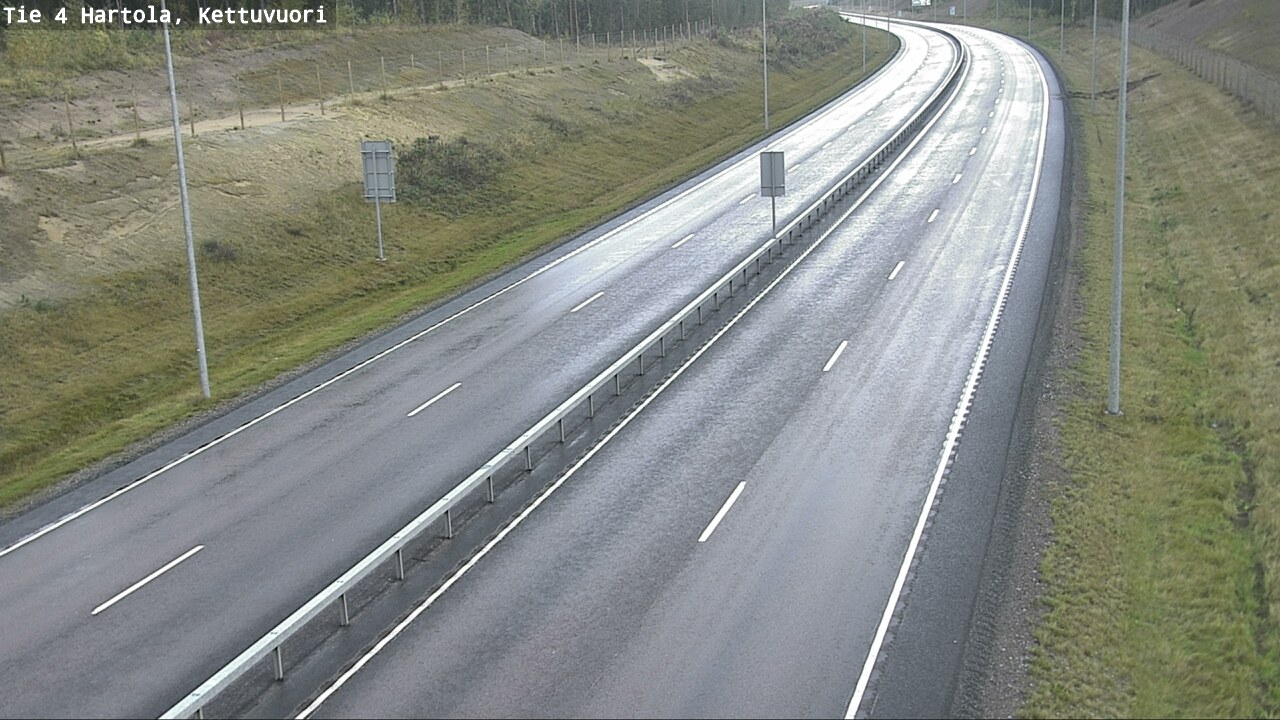 Weather Camera Image Road 4 Hartola, Kettuvuori, Hartola, Päijät-Häme