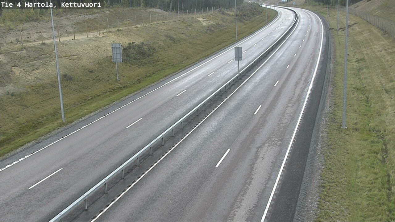 Weather Camera Image Road 4 Hartola, Kettuvuori, Hartola, Päijät-Häme