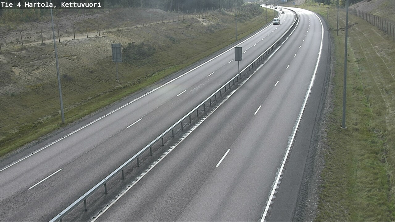 Weather Camera Image Road 4 Hartola, Kettuvuori, Hartola, Päijät-Häme