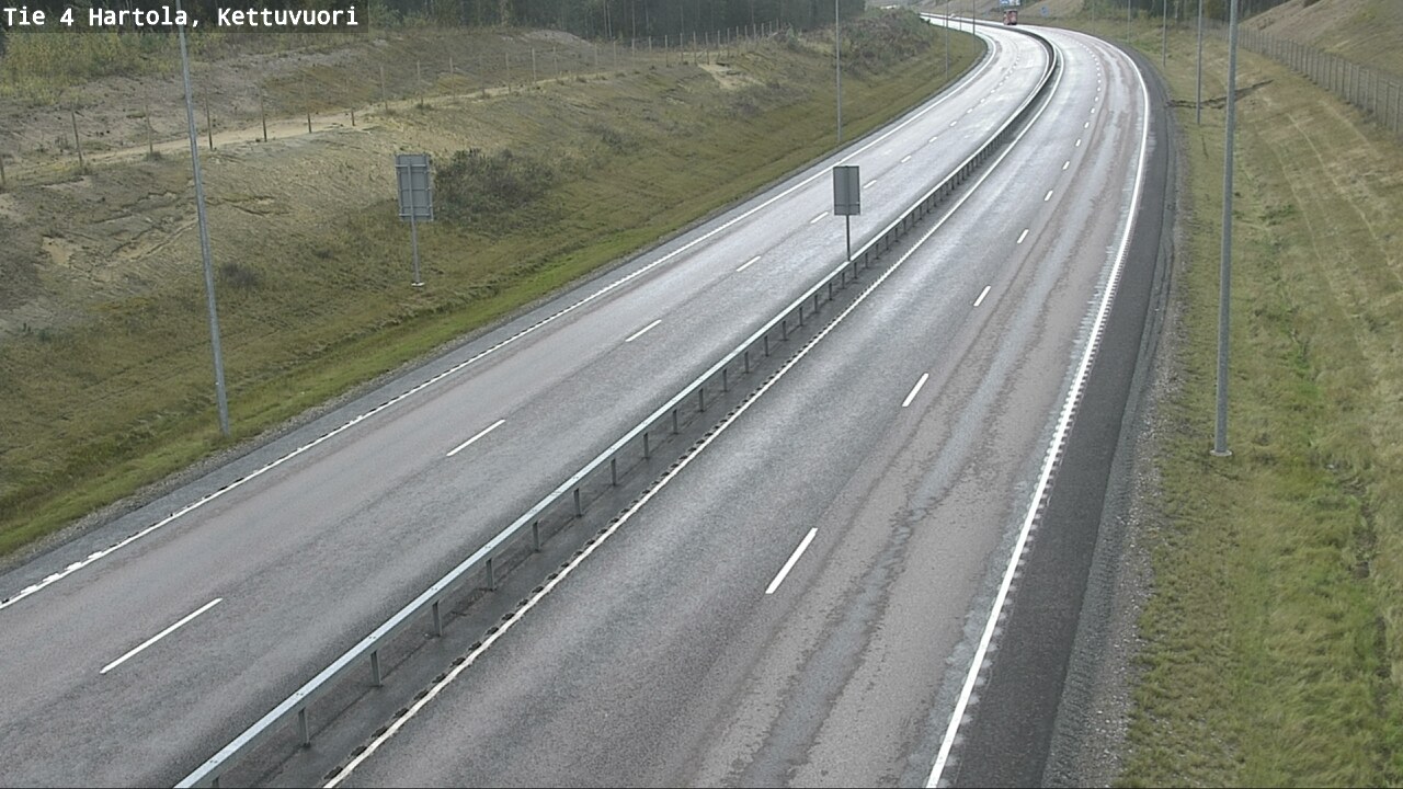 Weather Camera Image Road 4 Hartola, Kettuvuori, Hartola, Päijät-Häme