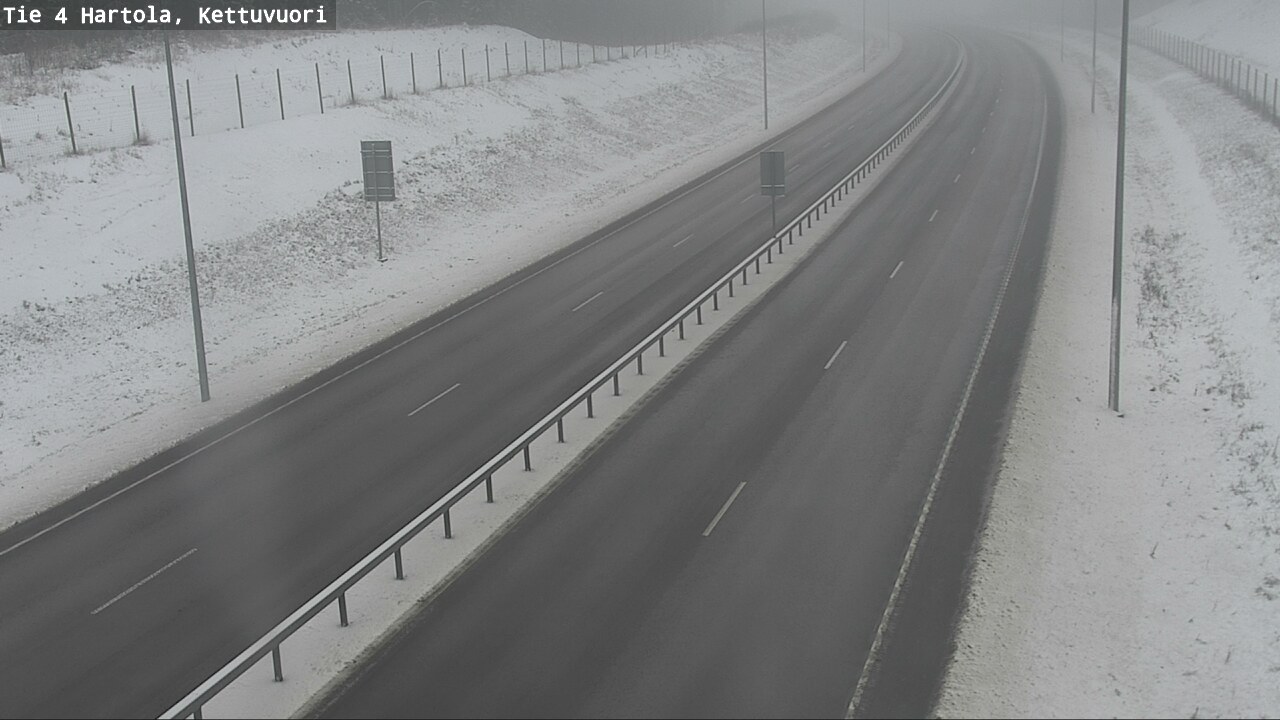 Weather Camera Image Väg 4 Hartola, Kettuvuori, Hartola, Päijät-Häme