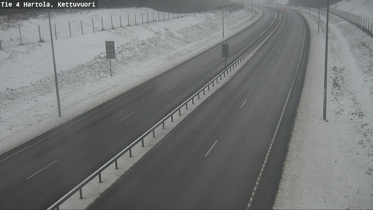 Weather Camera Image Väg 4 Hartola, Kettuvuori, Hartola, Päijät-Häme