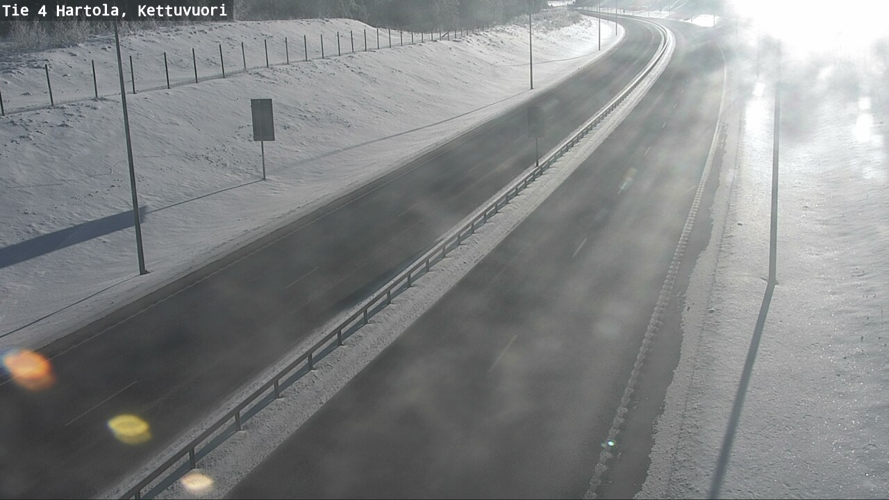 Weather Camera Image Road 4 Hartola, Kettuvuori, Hartola, Päijät-Häme