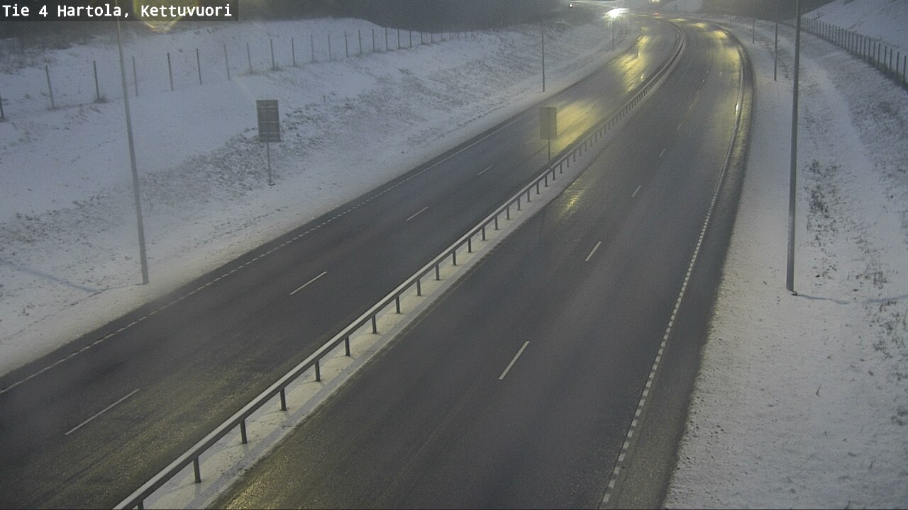 Weather Camera Image Väg 4 Hartola, Kettuvuori, Hartola, Päijät-Häme