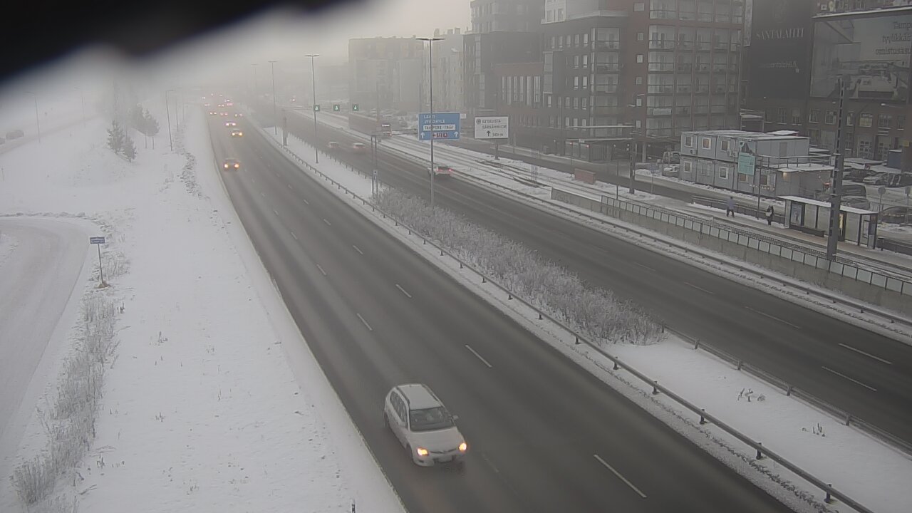 Weather Camera Image Väg 12 Tammerfors, Rantatie, Tampere, Pirkanmaa