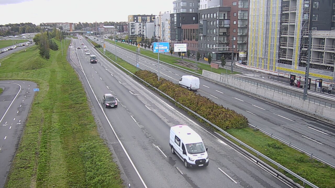 Weather Camera Image Road 12 Tampere, Rantatie, Tampere, Pirkanmaa