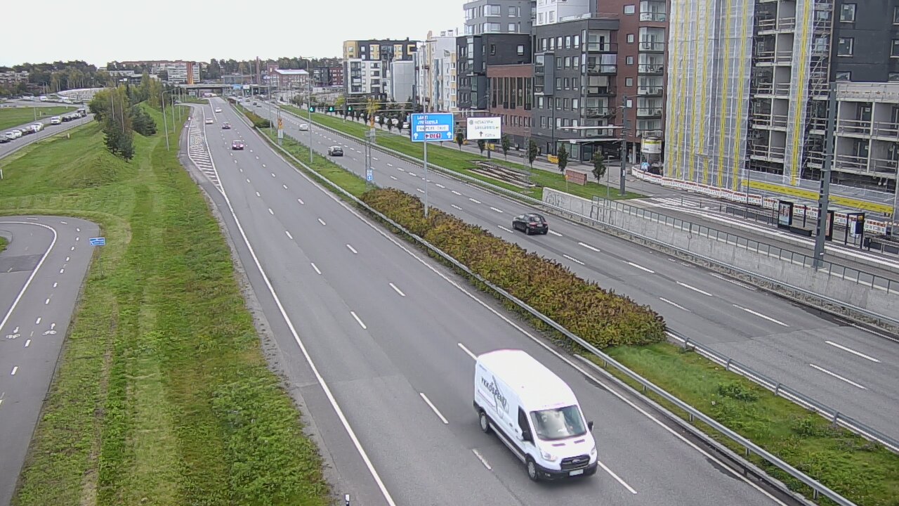 Weather Camera Image Road 12 Tampere, Rantatie, Tampere, Pirkanmaa