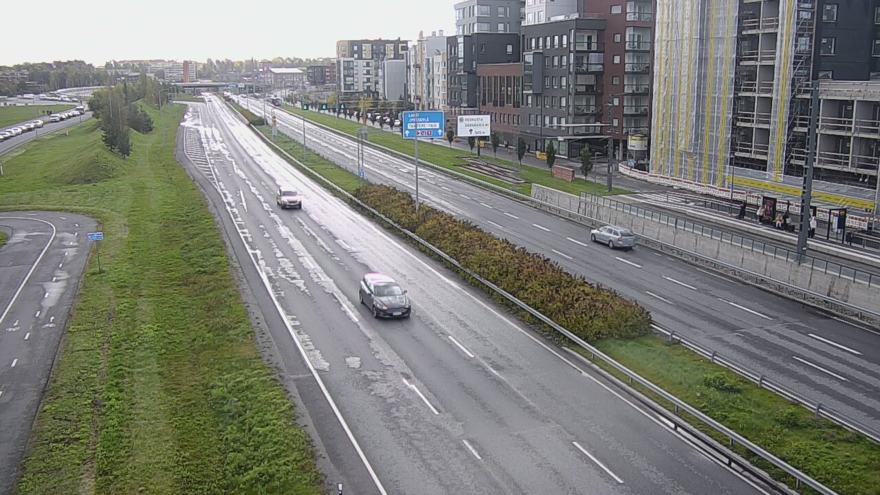 Weather Camera Image Road 12 Tampere, Rantatie, Tampere, Pirkanmaa
