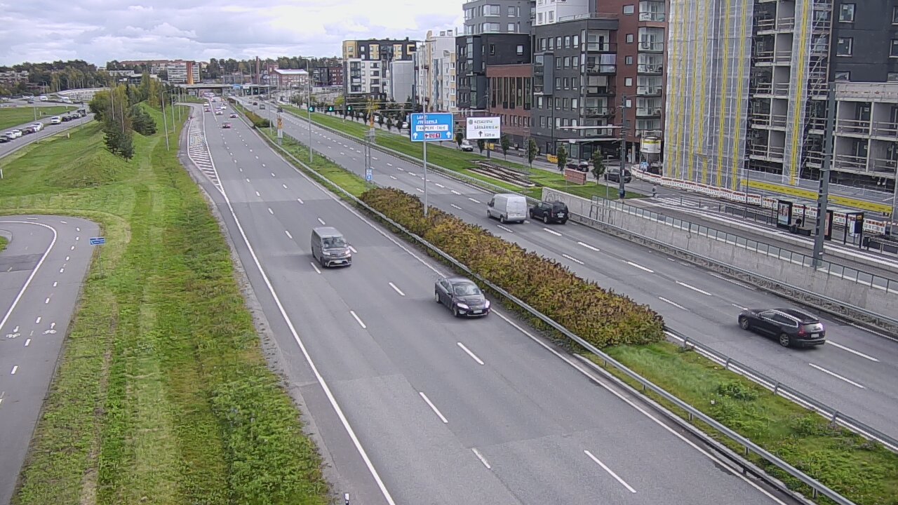 Weather Camera Image Road 12 Tampere, Rantatie, Tampere, Pirkanmaa