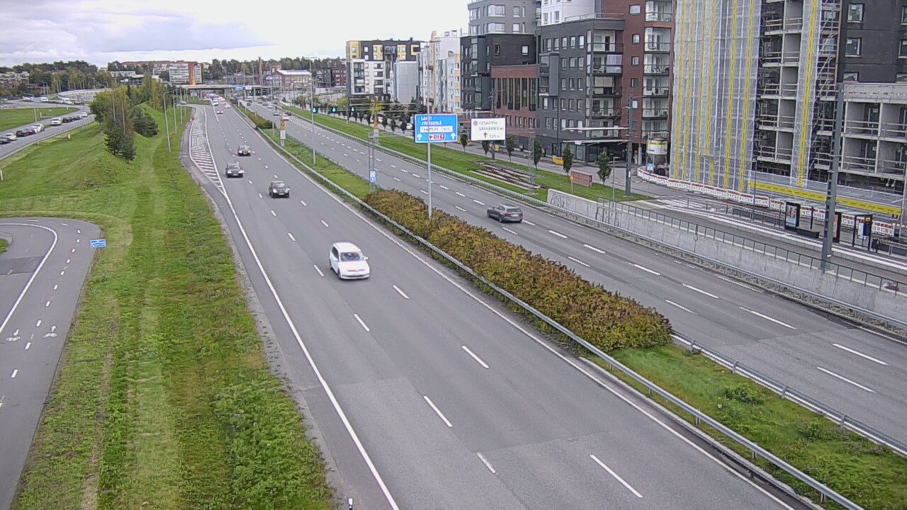 Weather Camera Image Road 12 Tampere, Rantatie, Tampere, Pirkanmaa
