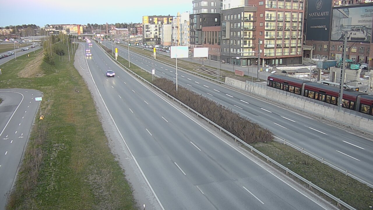 Weather Camera Image Road 12 Tampere, Rantatie, Tampere, Pirkanmaa
