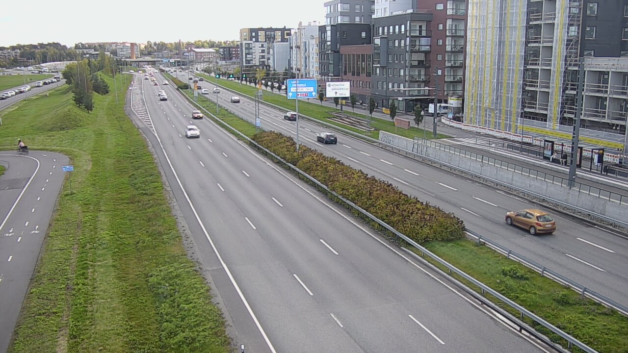 Weather Camera Image Road 12 Tampere, Rantatie, Tampere, Pirkanmaa