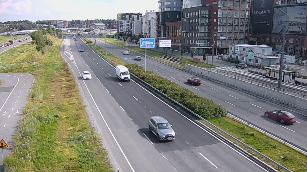 Weather Camera Image Väg 12 Tammerfors, Rantatie, Tampere, Pirkanmaa