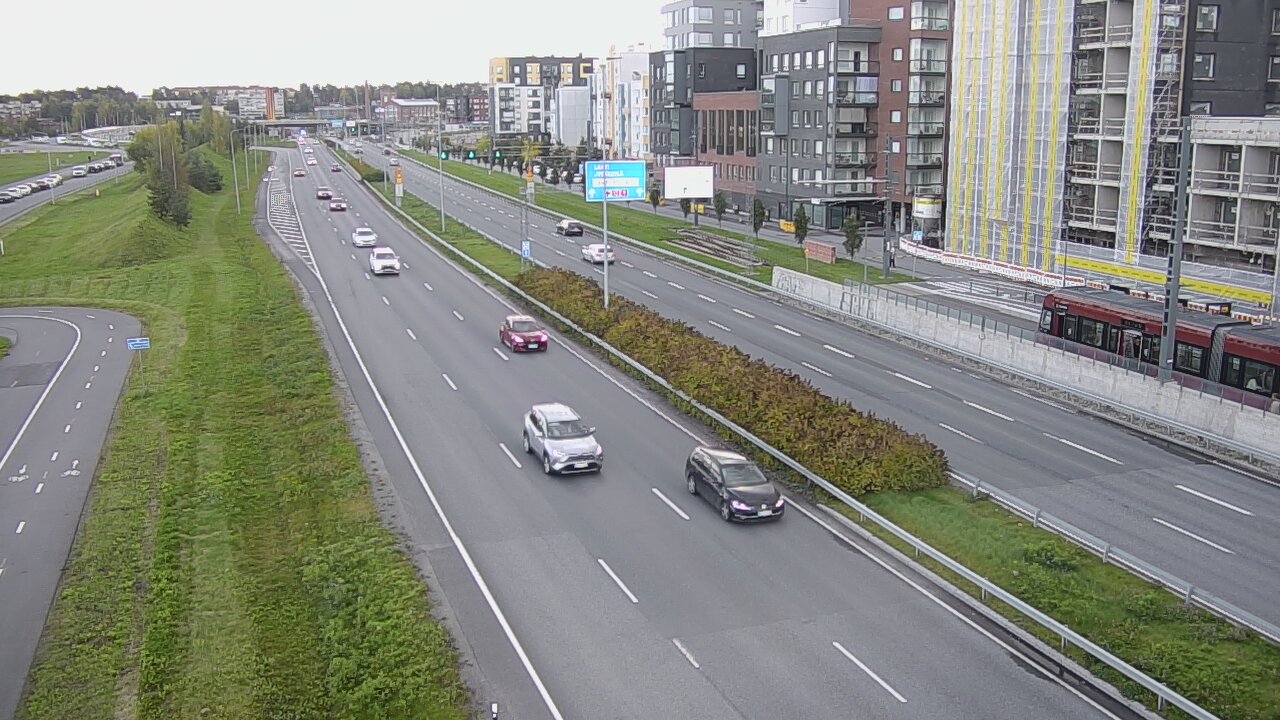 Weather Camera Image Road 12 Tampere, Rantatie, Tampere, Pirkanmaa