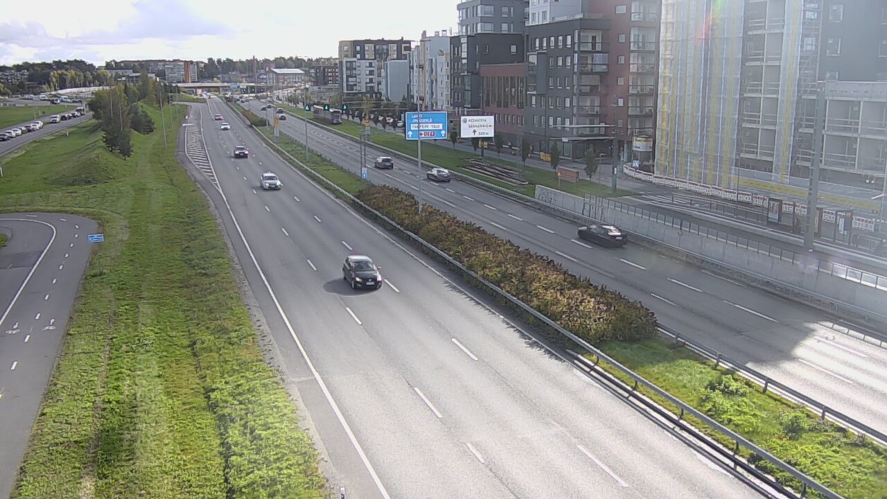 Weather Camera Image Road 12 Tampere, Rantatie, Tampere, Pirkanmaa