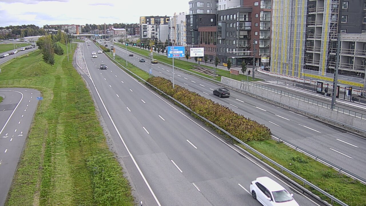 Weather Camera Image Road 12 Tampere, Rantatie, Tampere, Pirkanmaa