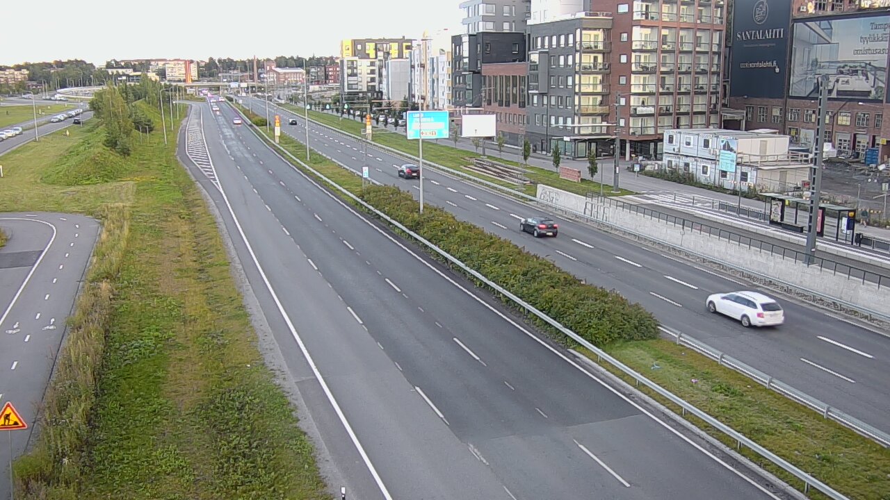 Weather Camera Image Road 12 Tampere, Rantatie, Tampere, Pirkanmaa