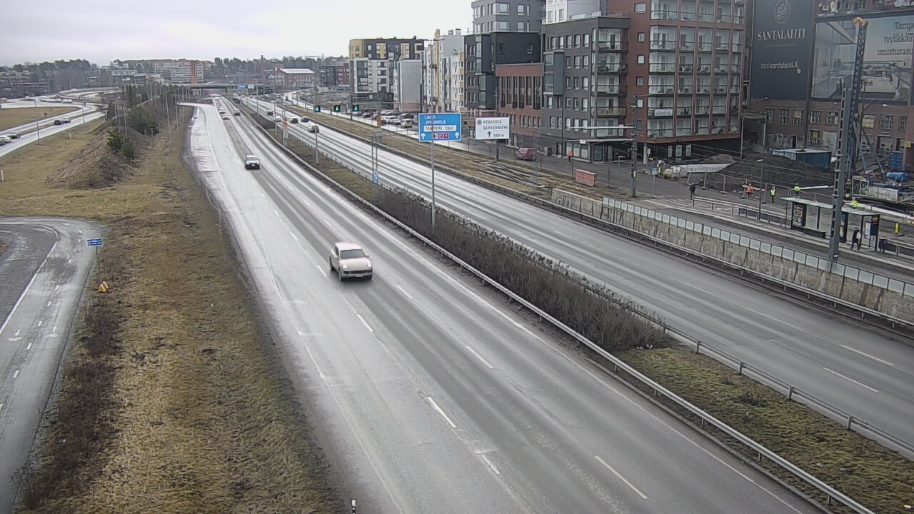 Weather Camera Image Road 12 Tampere, Rantatie, Tampere, Pirkanmaa