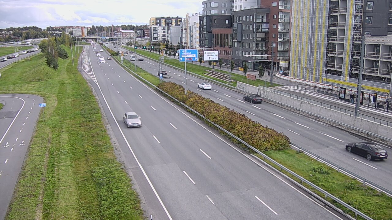 Weather Camera Image Road 12 Tampere, Rantatie, Tampere, Pirkanmaa