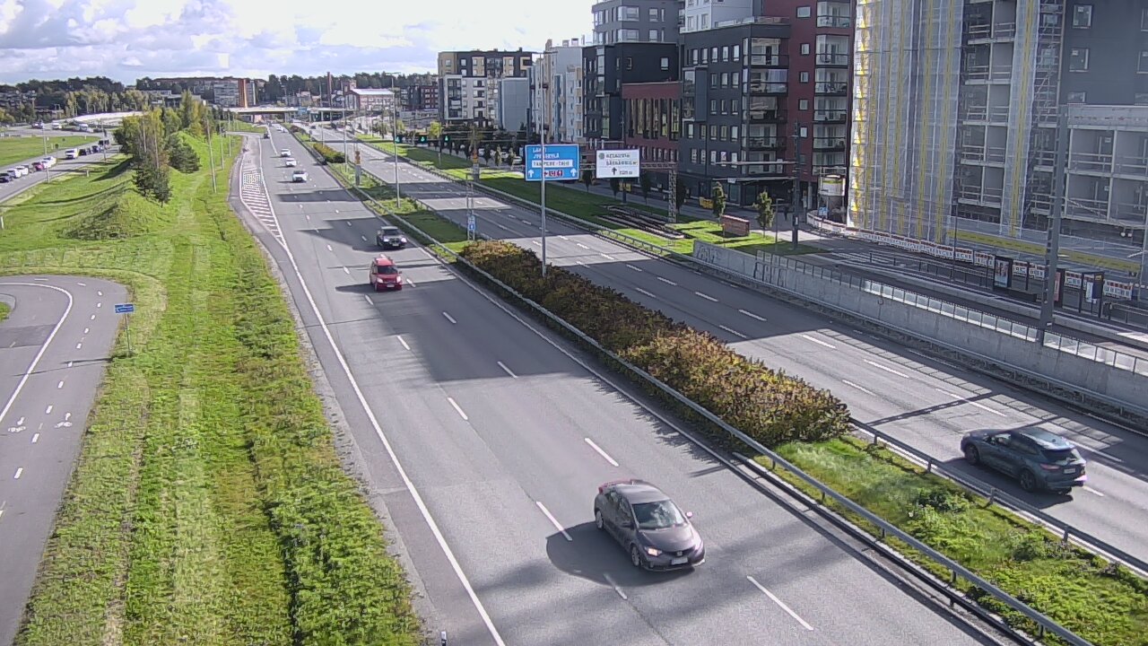 Weather Camera Image Road 12 Tampere, Rantatie, Tampere, Pirkanmaa