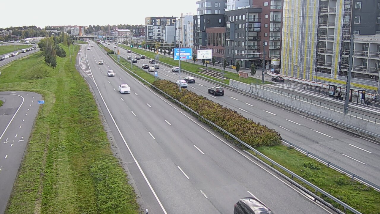 Weather Camera Image Road 12 Tampere, Rantatie, Tampere, Pirkanmaa
