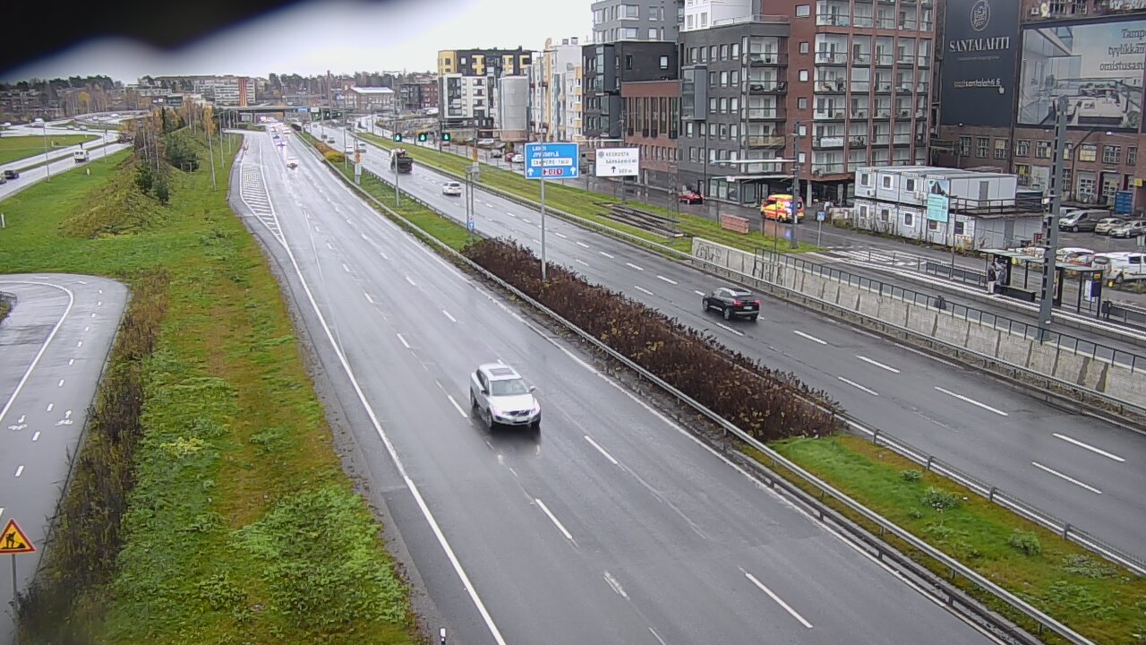 Weather Camera Image Väg 12 Tammerfors, Rantatie, Tampere, Pirkanmaa
