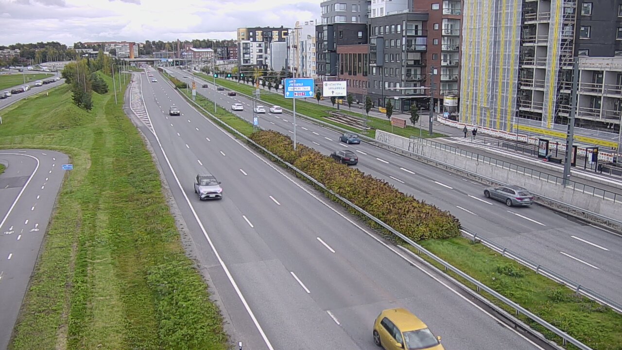 Weather Camera Image Road 12 Tampere, Rantatie, Tampere, Pirkanmaa