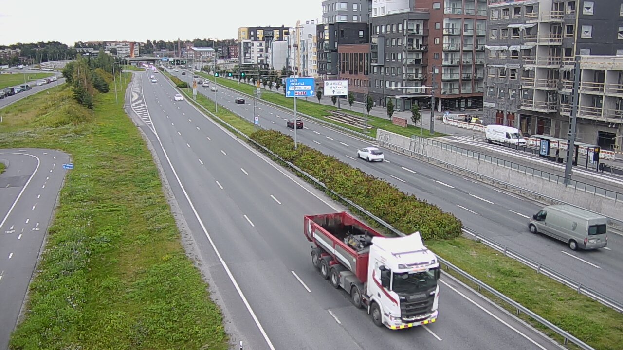 Weather Camera Image Road 12 Tampere, Rantatie, Tampere, Pirkanmaa