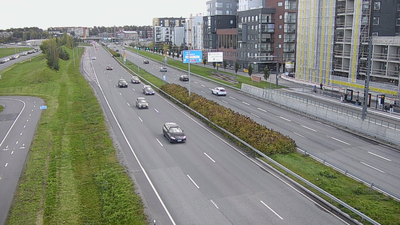Weather Camera Image Road 12 Tampere, Rantatie, Tampere, Pirkanmaa