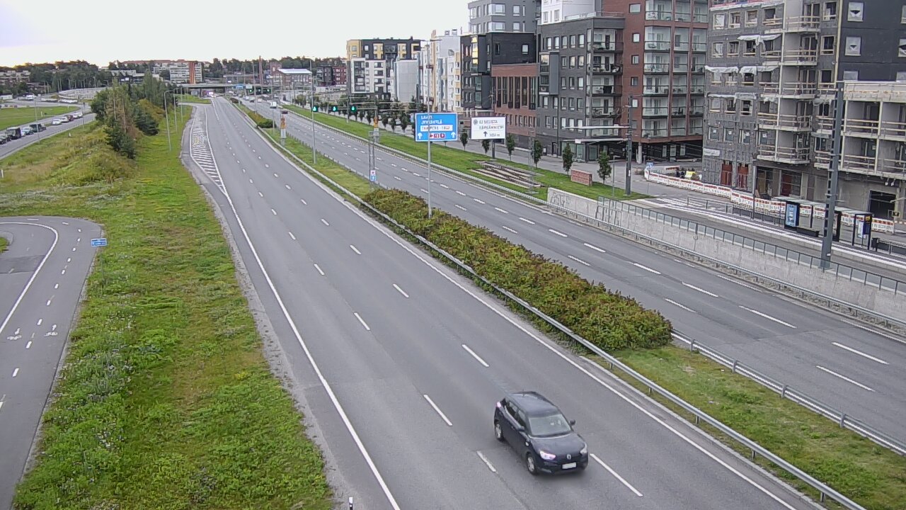 Weather Camera Image Road 12 Tampere, Rantatie, Tampere, Pirkanmaa