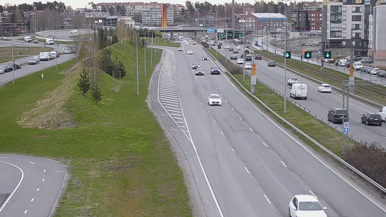 Weather Camera Image Road 12 Tampere, Rantatie, Tampere, Pirkanmaa