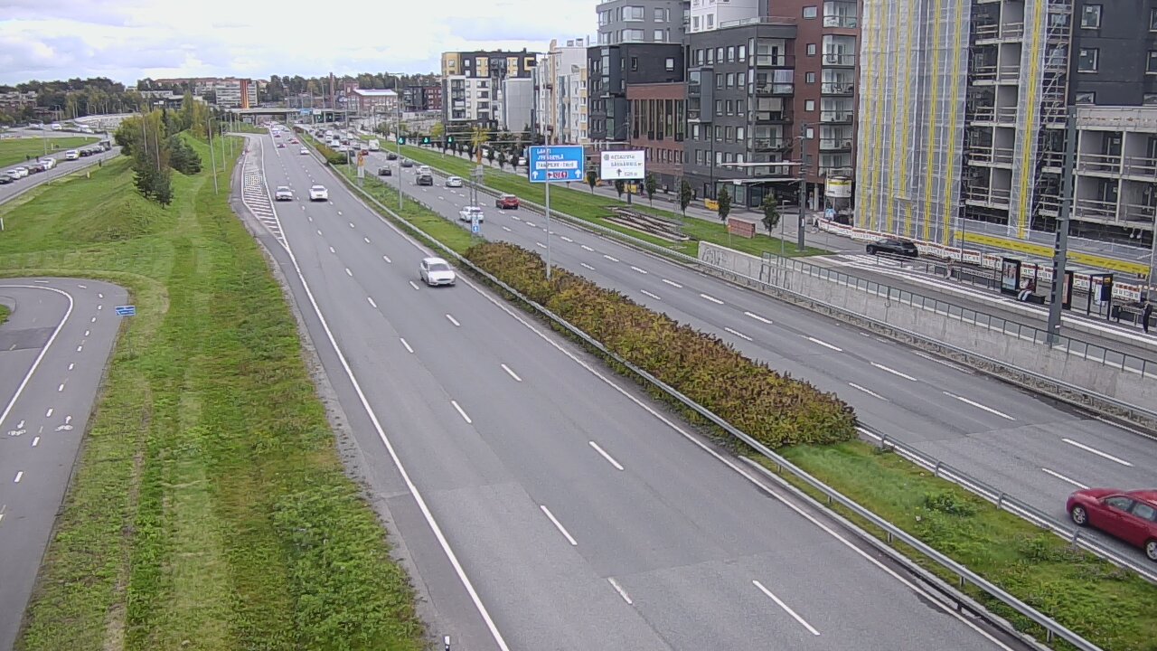 Weather Camera Image Road 12 Tampere, Rantatie, Tampere, Pirkanmaa